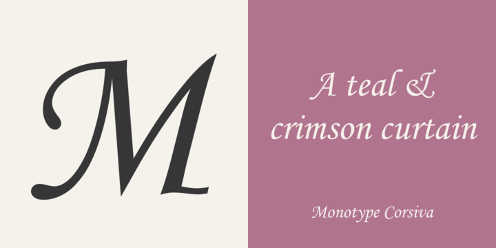 monotype corsiva bold italic free download